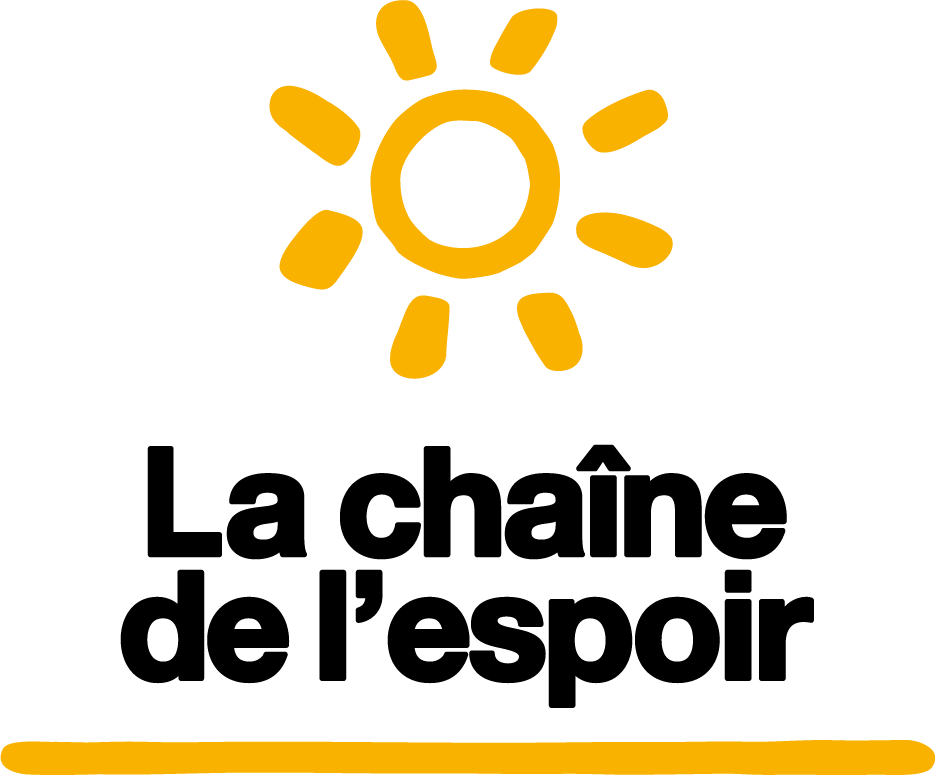 page d'accueil de La Chaîne de l'Espoir